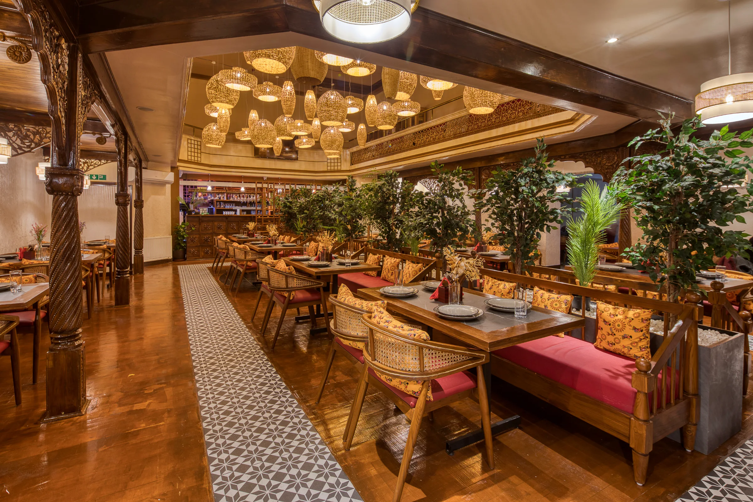 Namaste Village Norwich Indian vegetarian and vegan restaurant inside its historic Queens Road home
