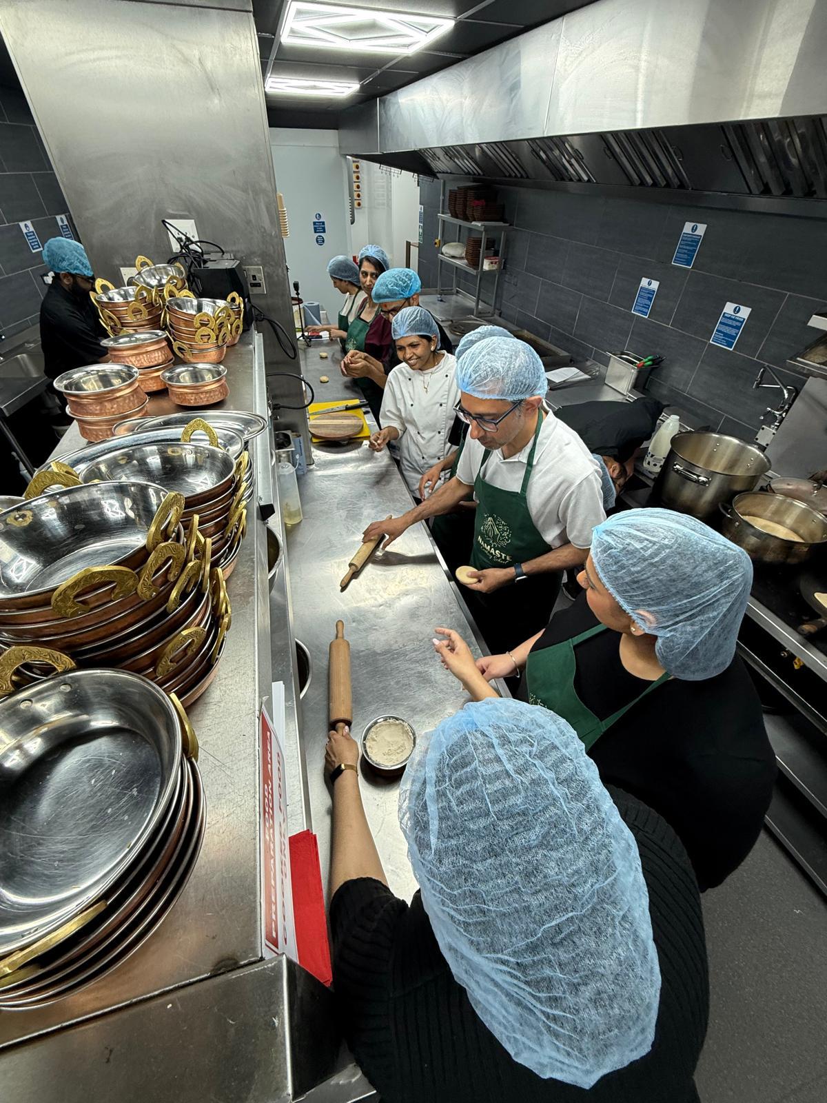 Photography to follow: Namaste Cookery School in Birmingham