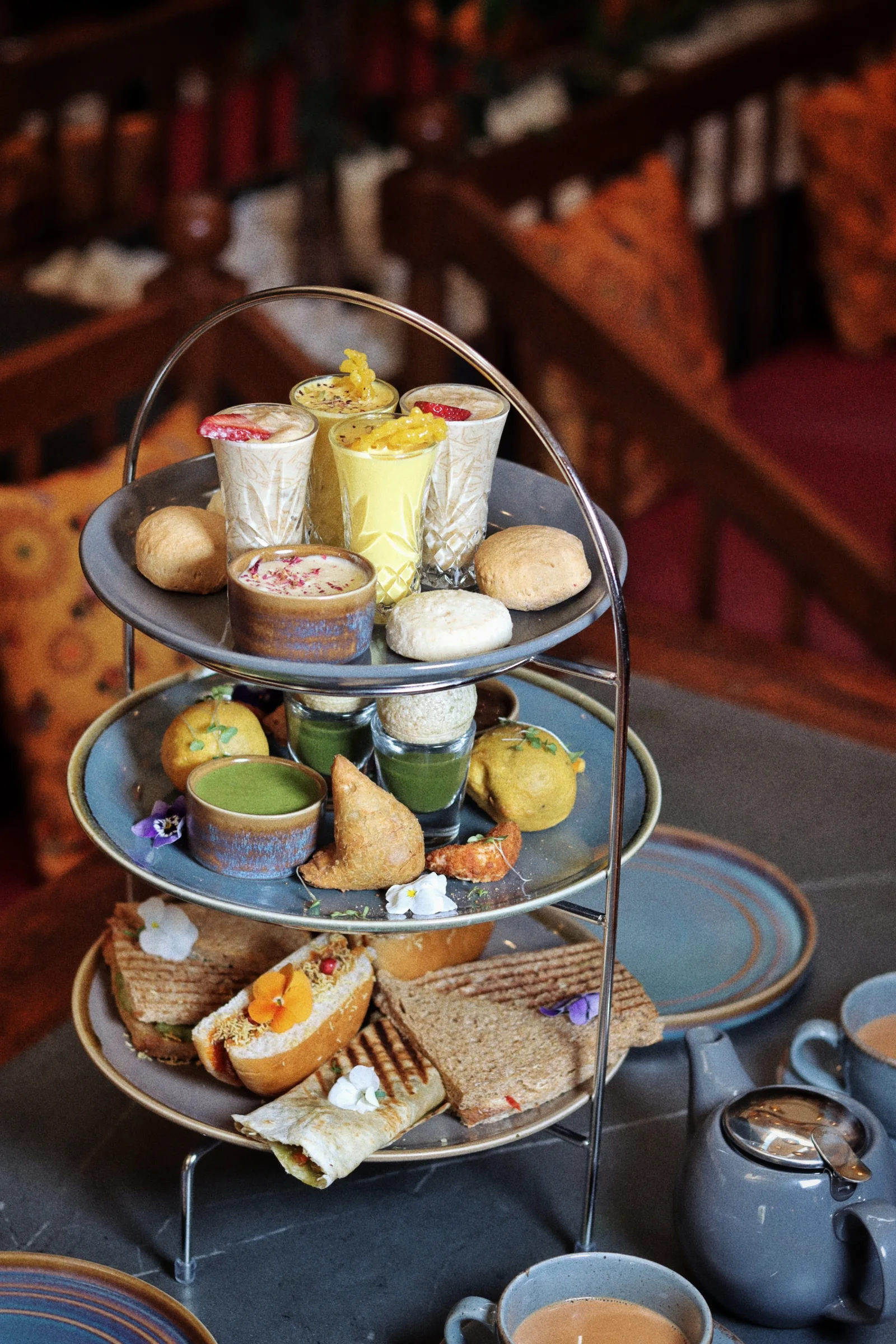 Indian Afternoon Tea experience at Namaste Village