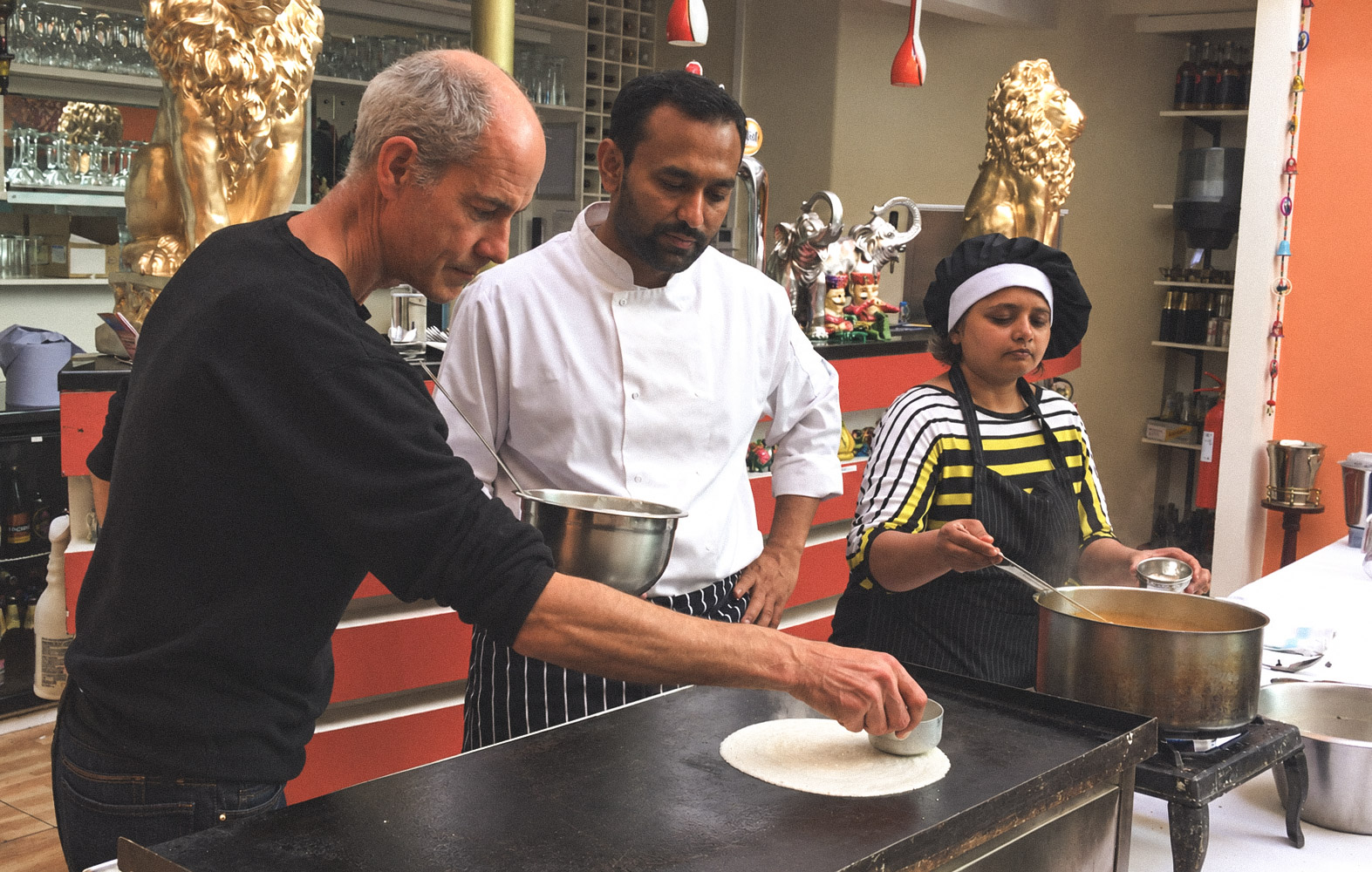 Indian Street Food & Dosa at Namaste Cookery School